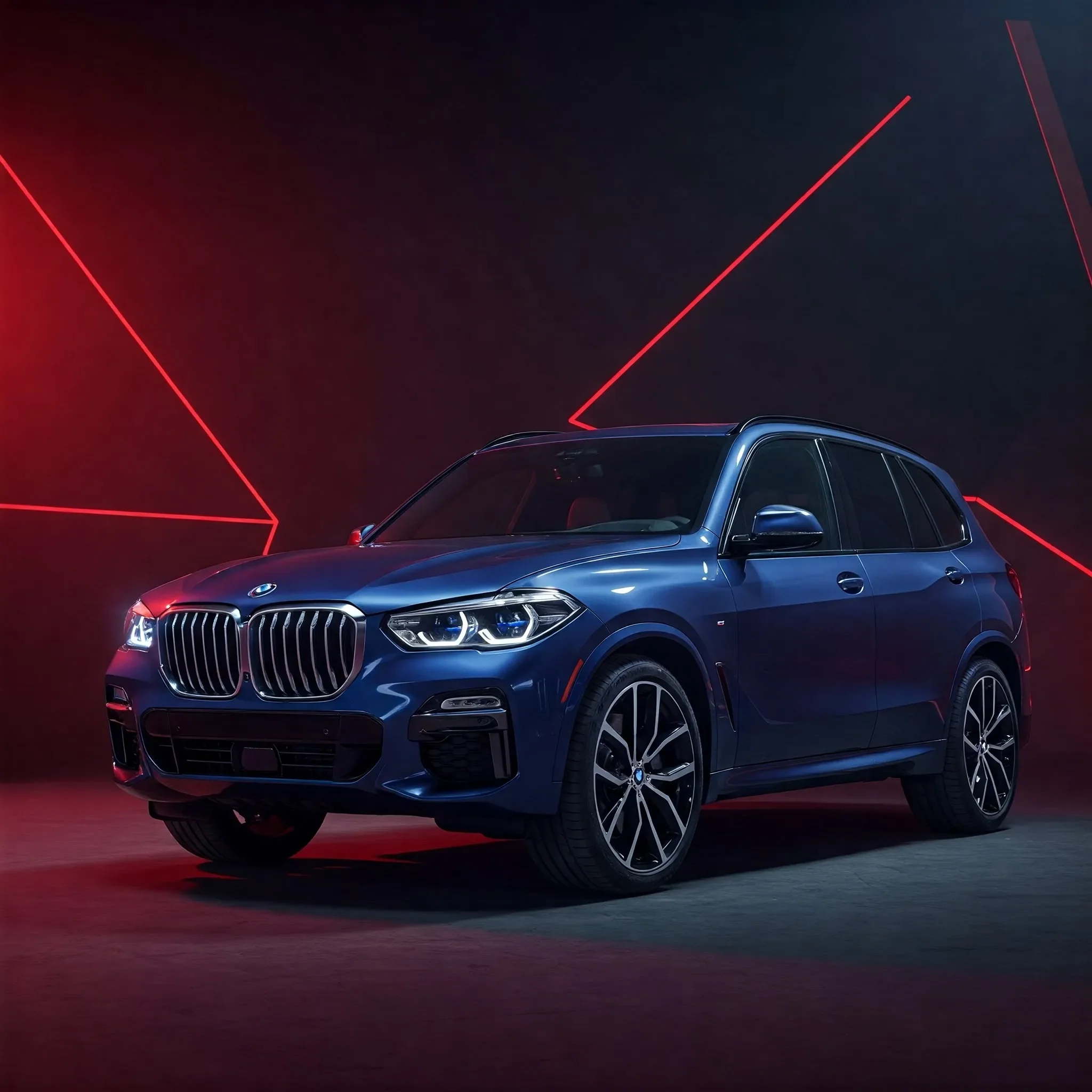 BMW dark series photography